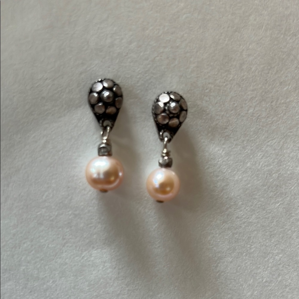 Elegant Pearl Drop Earrings
